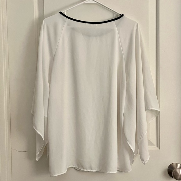 Pleione Women's Tunic Blouse with Bell Sleeves - Picture 4 of 5